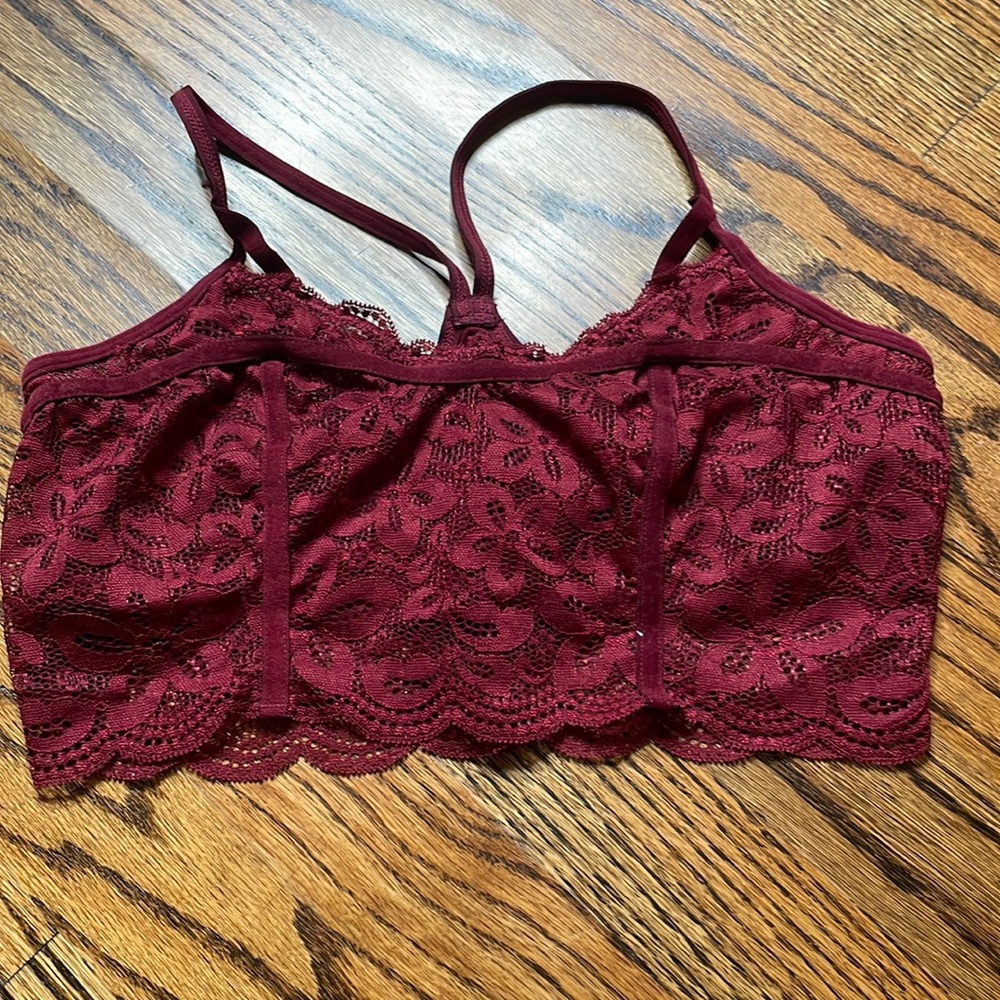 Aerie XS red bralette